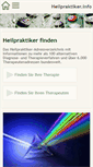 Mobile Screenshot of heilpraktiker.info